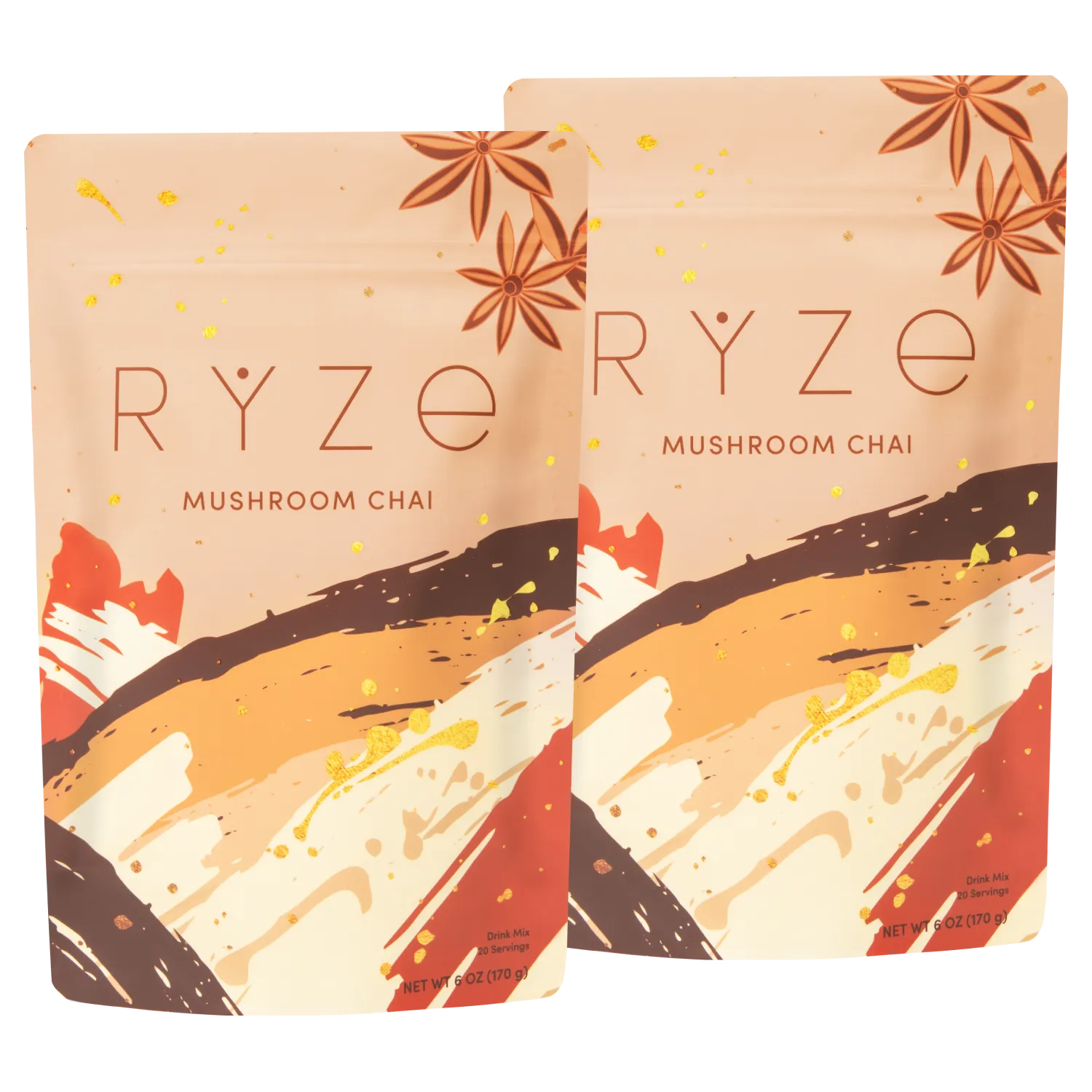 Mushroom Chai Starter Kit: 40 Servings K4