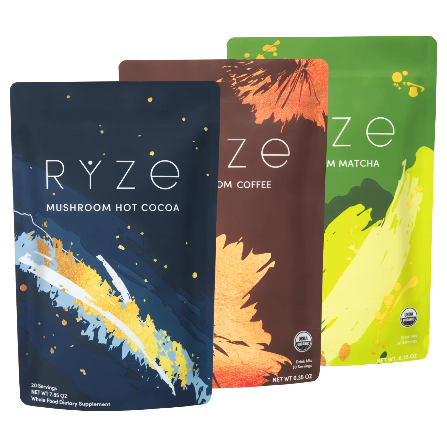 Ultimate Day + Night Bundle: Coffee + Matcha + Cocoa A2