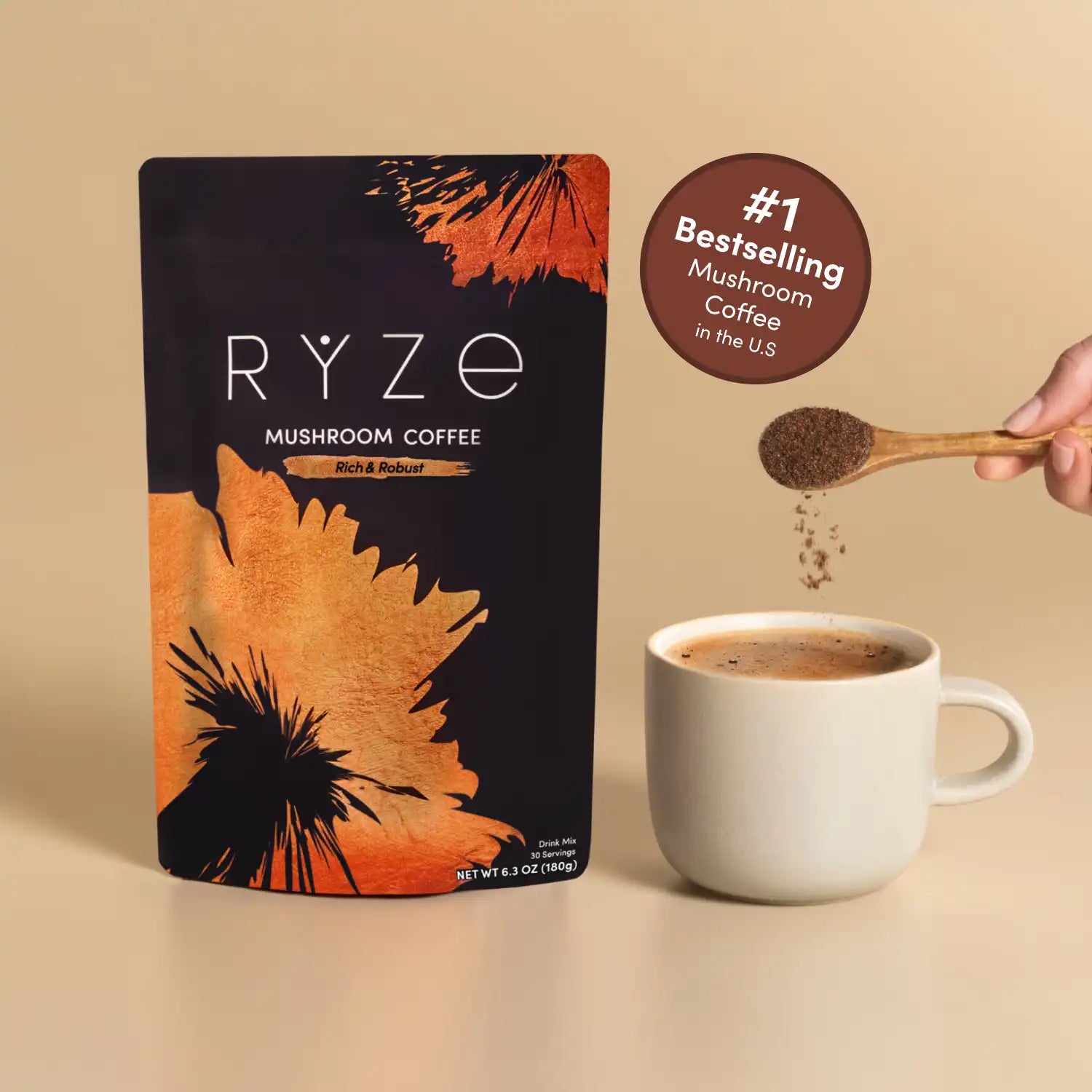 Mushroom Coffee 30 Servings T2