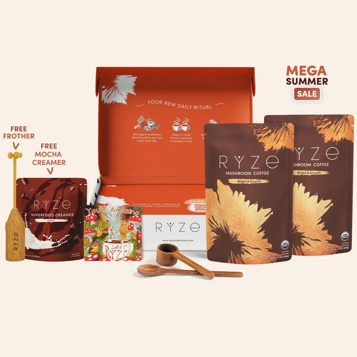 Starter Kit with Free Mocha Creamer B4