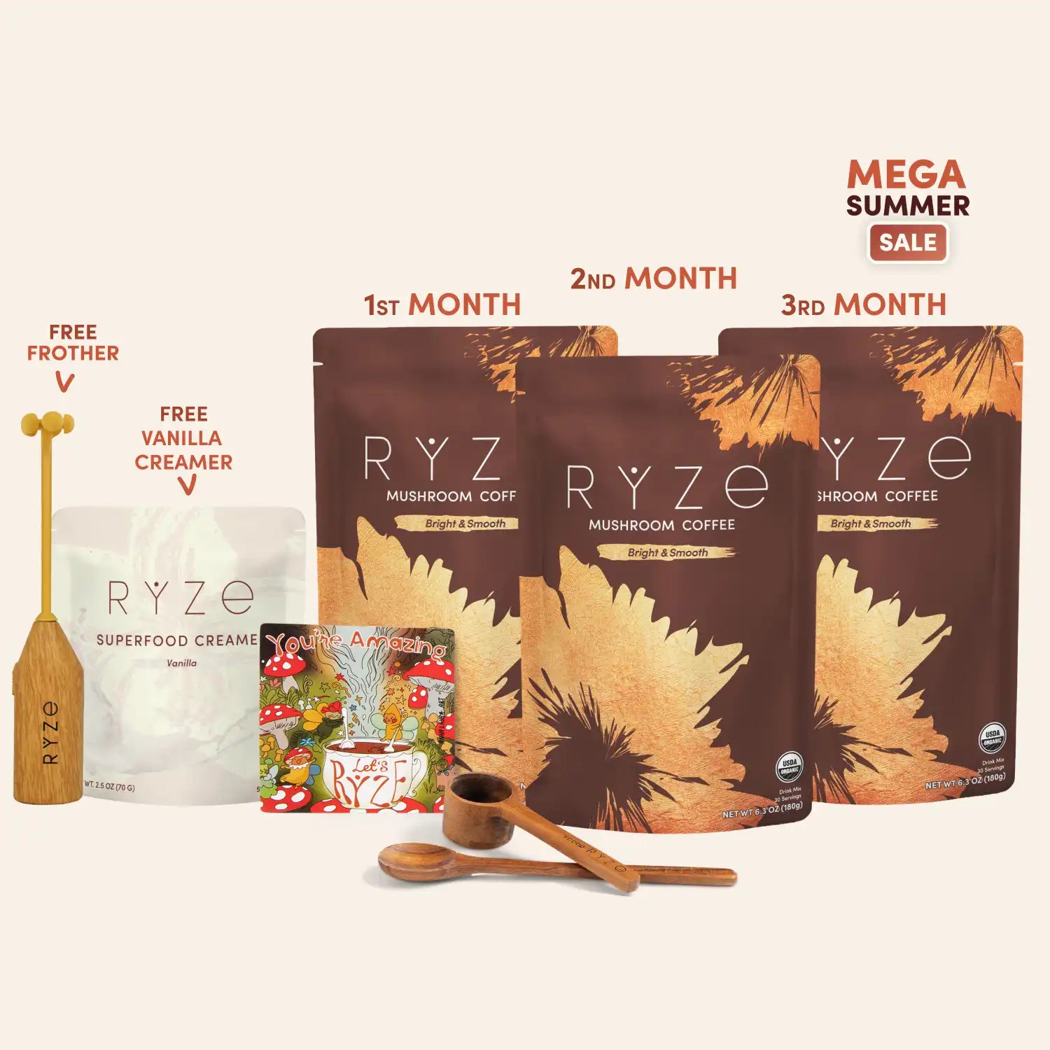 Mushroom Coffee (90 Serving) Z8