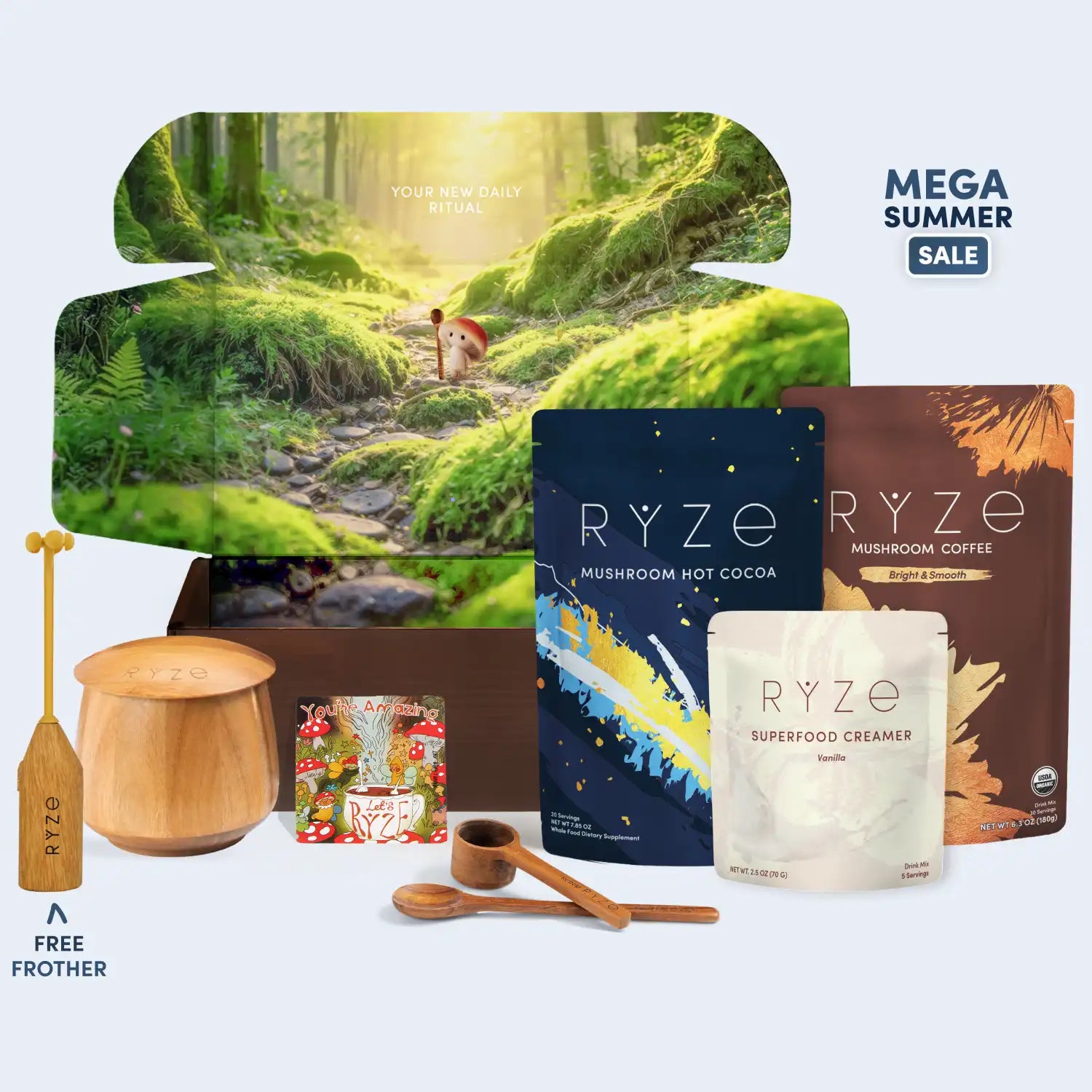 RYZE Ritual Set (Cocoa + Coffee) W9