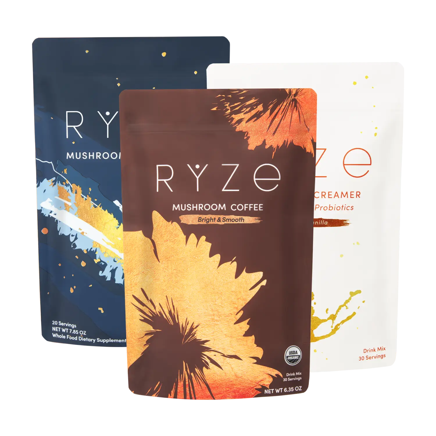RYZE Ritual Set (Cocoa + Coffee + Creamer) Z3