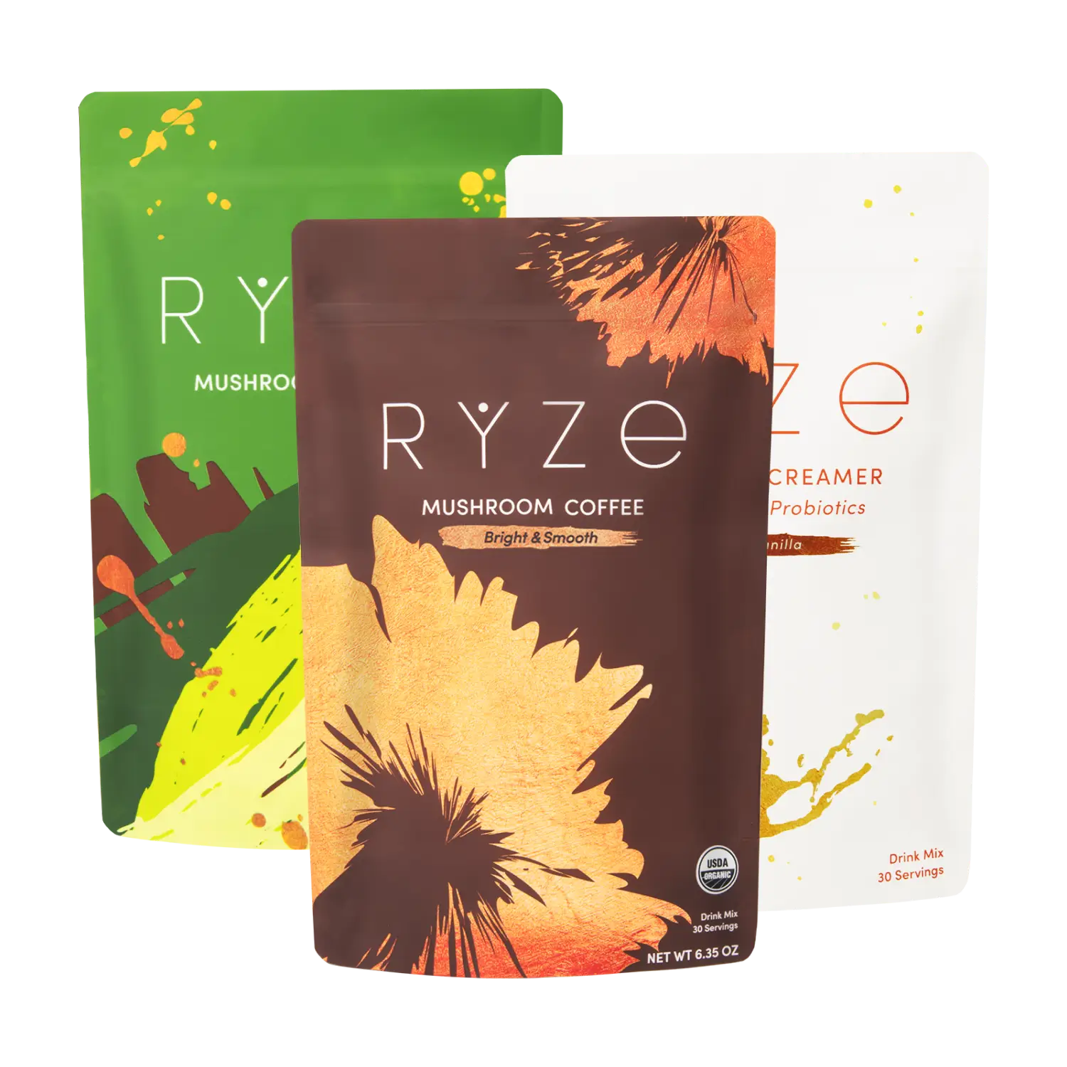RYZE Ritual Set (Matcha + Coffee + Creamer) W8