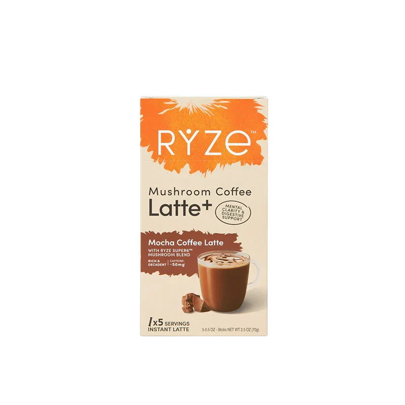 Mocha Coffee Latte Carton T6