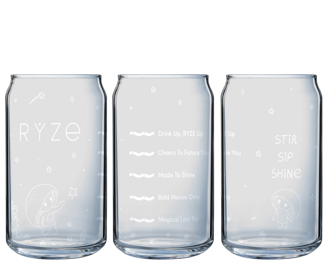 Iced Coffee Glass B9