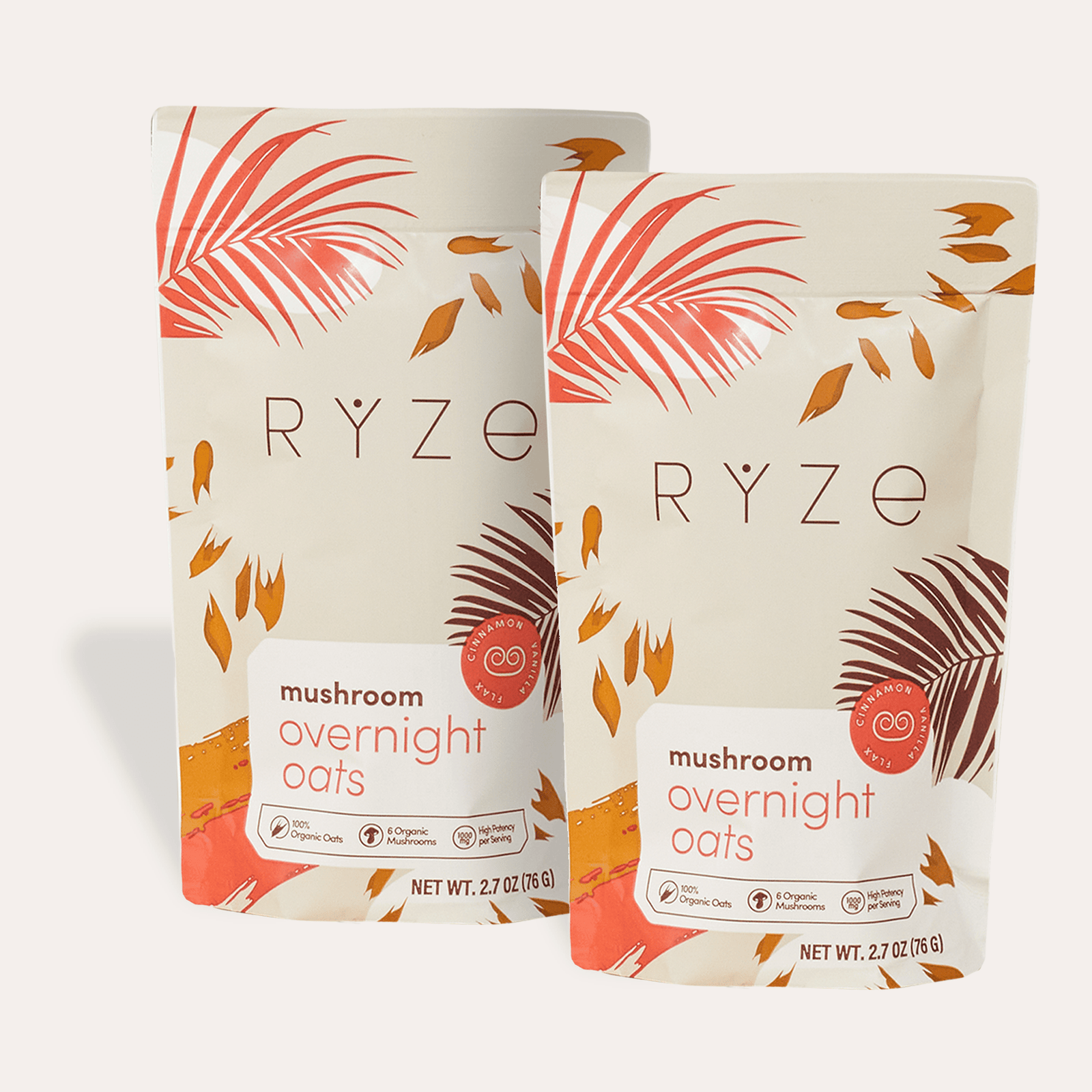 Mushroom Overnight Oats Pack (28 Servings) I0